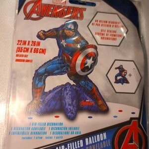 Captain America Air-Filled Balloon